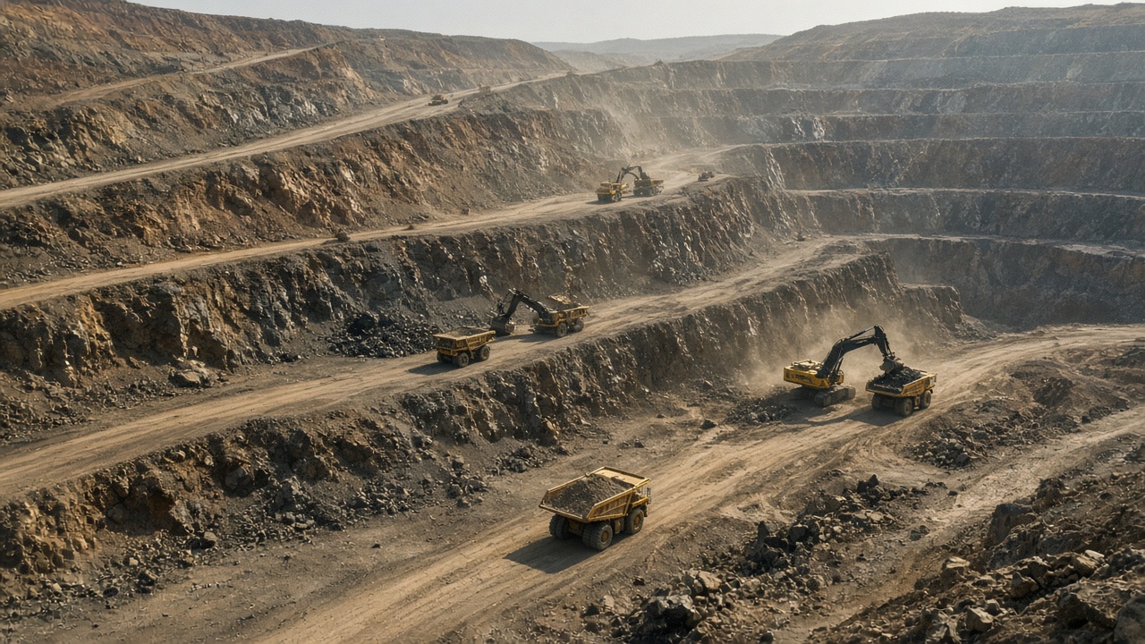 Open-pit mining operations